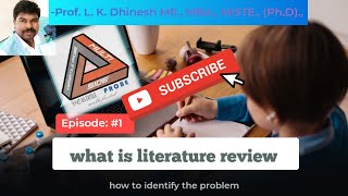 How to do literature review amp how to identify the problemProject wk Ep3 literaturereview [upl. by Donetta362]