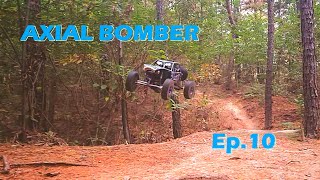 110 Axial Bomber Ep10  Zooming across the rugged terrain [upl. by Lanrev]