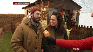 Kelvin amp Liz Fletcher Fletchers On The Farm At Wincle Macclesfield On BBC Breakfast 06122023 [upl. by Pierrette]