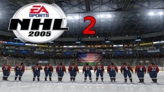 Lets Play NHL 2005 002  Schützenfest gegen die Slowakei FullHD Deutsch [upl. by Lotz]