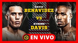 David BENAVIDEZ vs Kyrone DAVIS EN VIVO 🔴 ¡PELEA EMOCIONANTE [upl. by Irahk179]