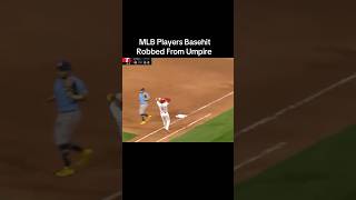 MLB Players Basehit Robbed From Umpire sports baseball mlb foryou [upl. by Oicafinob859]