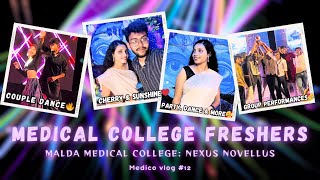 MBBS Freshers Welcome 2k24 Medical College❤️🔥🩺 Cherry amp Sunshine freshers mbbs medico vlog [upl. by Naillimxam]