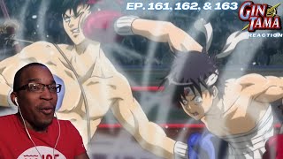 Hijikata vs Shinpachi  Gintama Episode 161 162 and 163 REACTION  DISCUSSION [upl. by Iramo254]