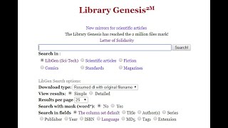 HOW TO DOWNLOAD ebooks BY USING LIBGEN AND ITS CODOMAIN bok [upl. by Anastasie35]