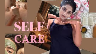 My Minimal Selfcare Routine Vlog Exfoliate and Face Mask  Yashashree Rathi [upl. by Edveh]