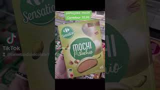 Pistacjowe mochi w Carrefour mochi carrefour zakupy testowanie [upl. by Avivah]