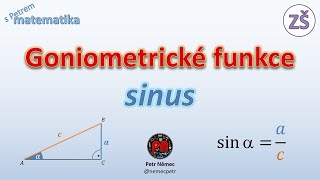 Funkce sinus  Matematika ZŠ [upl. by Gamber105]