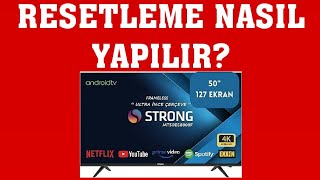 Strong TV Resetleme Nasıl Yapılır [upl. by Codel]