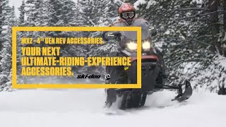 SkiDoo MXZ REV Accessories [upl. by Anire367]