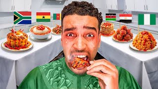 Eating The Spiciest Food From Every Country Africa Edition [upl. by Drahsar196]