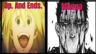 Dorohedoro op and ends vs the Manga [upl. by Aamsa]