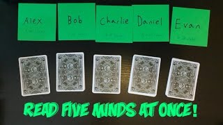 Read Five Minds At Once Mind Blowing Card Trick Revealed [upl. by Nylzor]