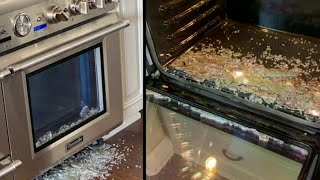 Exploding glass oven doors Here’s what you should know [upl. by Ydnew293]