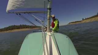 2014 Folsom Centerboard Challenge  Banshee Sailing [upl. by Ellehcim]