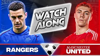 RANGERS 02 MANCHESTER UNITED  2024 PreSeason Friendly Live Reaction [upl. by Delahk]