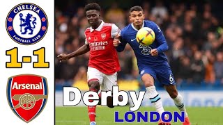 Chelsea Vs Arsenal 11 Highlight and Goals Primership match 2425 [upl. by Avonasac]