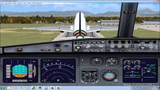 tutorial fsx italiano decollo avvicinamentoatterraggio ilsnav parte 1 [upl. by Enelrahs]