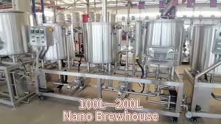 USA Type 3 Vessels MicroNano Beer Brewery equipment [upl. by Lim]