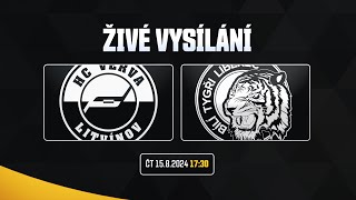 HC VERVA Litvínov  Bílí Tygři Liberec [upl. by Sura]