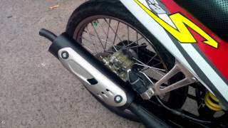 knalpot ahm yamaha 125z [upl. by Atirrehs]