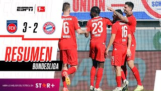 ¡LOS BÁVAROS PERDIERON UN PARTIDO INCREÍBLE Y SE ALEJAN DEL SUEÑO  Heidenheim 32 Bayern  RESUMEN [upl. by Adirem]