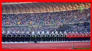 Military Musical Band Performs the Iconic Song quotAzabatsinda Kagamequot  KagameInauguration2024 [upl. by Yziar787]