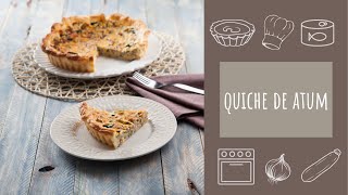 Quiche de atum receita fácil  TeleCulinária [upl. by Ecnadnac332]