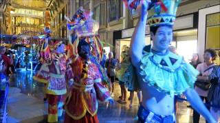 Dreamworks Parade On The Voyager Of The Seas Oct 2016 [upl. by Nylknarf]