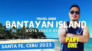 Where to Stay and Eat in Bantayan Island Cebu 2023  Kota Beach Resort  MJ Square  Travel Guide [upl. by Nwahsem]