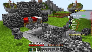 i secretly used a bedrock generator in Minecraft Bedwars [upl. by Akinnej]