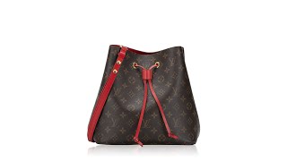 Louis Vuitton Monogram Neonoe MM Coquelicot [upl. by Alamap]