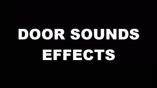 90s cartoon door open and close sound effect [upl. by Ahsoyem]