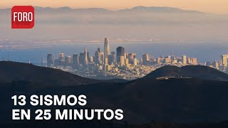 Temblor Hoy 13 sismos en solo 25 minutos en California  Expreso de la Mañana [upl. by Pirbhai]