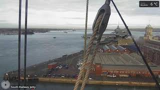 HMS Warrior Webcam [upl. by Aysa]