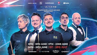 WATCH LIVE  2024 BetVictor Championship League Snooker Ranking Edition [upl. by Yssor]