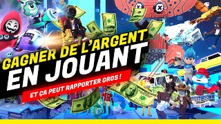 GAGNER DE LARGENT en JOUANT à des JEUX VIDEO 🤑 [upl. by Akilak]