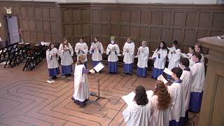 O Taste and See Vaughan Williams  The Schola of Saint Marks Cathedral Choir School Seattle [upl. by Nobel]