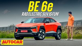 Mahindra BE 6e review  Shock and awe  First Drive  Autocar India [upl. by Gillette]