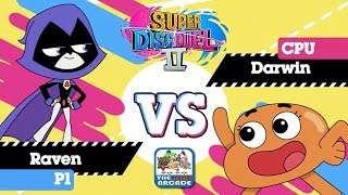 Gumball Super Disc Duel 2  Raven enters the Fray CN Games [upl. by Nyladnewg]