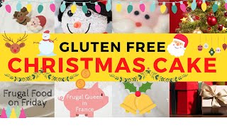 How to Make a Gluten Free Christmas Cake  A Traditional English Recipe glutenfree christmascake [upl. by Ydnyl]