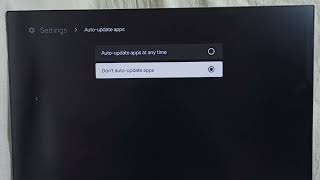 Mi Smart TV  How to Turn OFF  ON Auto Update Apps [upl. by Pulling985]