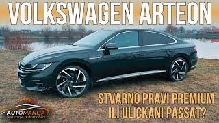 VW ARTEON R  line 2021  4 MOTION  STIL I LUKSUZ NA VW NAČIN  AUTO TEST AutoManija [upl. by Hennie]