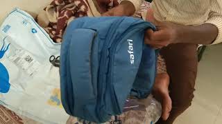 Backpack Safari Unboxing Safari WorldMap 35 L Medium Laptop Backpack [upl. by Aicatsana]