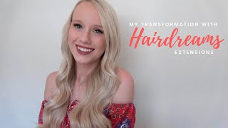 My Transformation with Hairdreams Extensions [upl. by Ariayek]