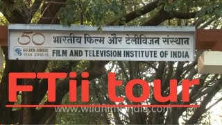 FTii tour like campushostel acting room equipments and environment of ftii infrastructure etc [upl. by Netnerb]