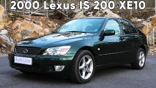 2000 Lexus IS 200 XE10 InDepth Tour 4K  Start Up Exhaust Exterior Interior [upl. by Aguayo757]