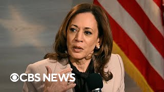 New poll shows Harris with edge in key battleground state [upl. by Baxie997]