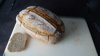 Schnelles Roggenmischbrot ohne Sauerteig [upl. by Haughay]