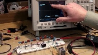 0032 High Voltage Oscilloscope Probe Design  DRSSTC vs Spark Gap 04 [upl. by Nylirad]